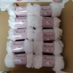 Dream cat ドリームキャット 毛糸 ホワイト　カラー　24 10玉