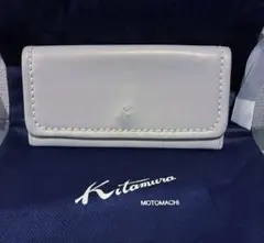 キタムラ　長財布　ライトグレーのサムネイル
