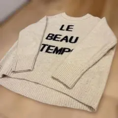 シンプリシテェ ニット　フリーサイズ
