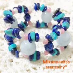 みかにゃんこ特製 パワーストーンブレスレット