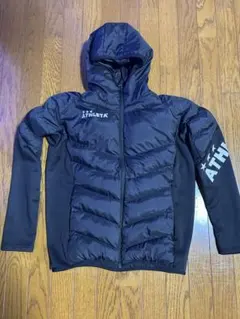ATHLETA フード付きダウンジャケット M 黒