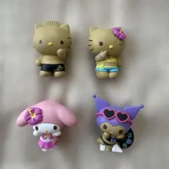 サンリオキャラクターズ みんなでバカンスフィギュア 4つまとめ売り