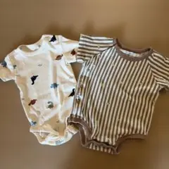 メッシュボディスーツ 2枚セット H&M Konny 6M