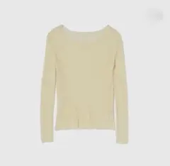 searoomlynn 美品 リネンコンビVカットPetitボタンニット - メルカリ