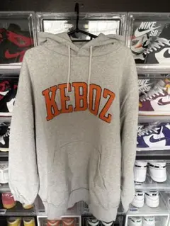 Keboz フード付きパーカー Lサイズ グレー