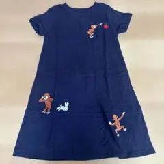 最終価格グラニフ おさるのジョージ Tシャツ 130cmのサムネイル