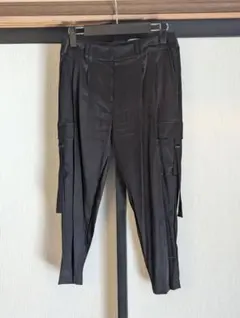 LANVIN ブラック カーゴパンツ 36のサムネイル