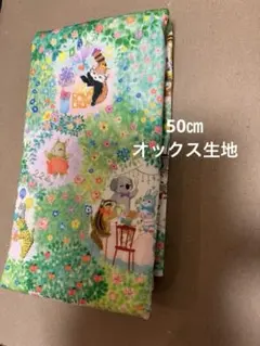 ユキエモン　デジタルプリント　オックス生地 メルシーン　50㎝