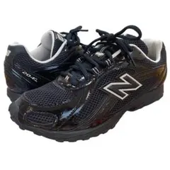 ニューバランス　23cm U204LMRA スニーカー ブラック 黒 メッシュ