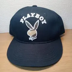 PLAYBOY キャップ ブラック　迷彩柄　プレイボーイ　メンズ　レディースのサムネイル