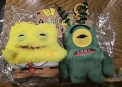 【新品】スポンジ・ボブ FUGGLER ファグラー キーリング ぬいぐるみ