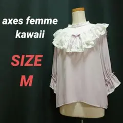 axes femme kawaii　ブラウス　レースフリル　リボン　ロリィタのサムネイル