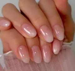 シンプル ナチュラル グラデーション プレスオンネイル ネイルチップ ネイル