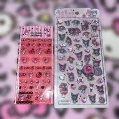 正規品 マイメロディ クロミ うるちゅるポップシール タイルシール サンリオ