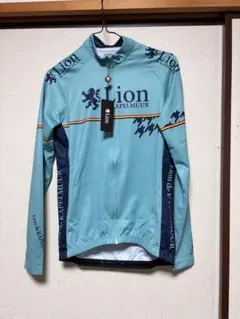 Lion de KAPELMUUR サイクルジャージ 千鳥チップ チェレステのサムネイル