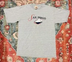 【まとめ割】古着SAN DIEGO ロゴ Tシャツ/半袖E
