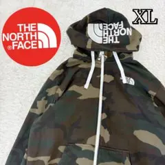 THE NORTH FACE リアビューフルジップフーディー　パーカー　迷彩XL
