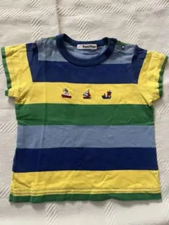 familiar ストライプTシャツ