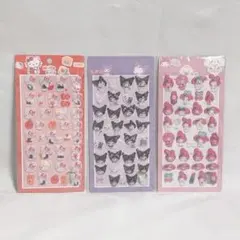 サンリオ キティ クロミ マイメロ シール 3点セット