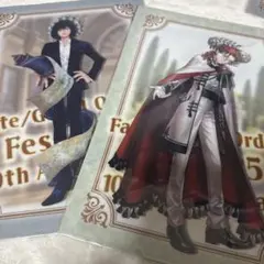 FGOフェス2025 クリアファイル オベロン　ダンテ　fgo フェス