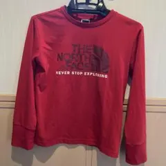 THE NORTH FACE 長袖カットソー 140cm レッド