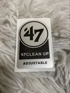 47ブランド　キャップ　ステッカーシール