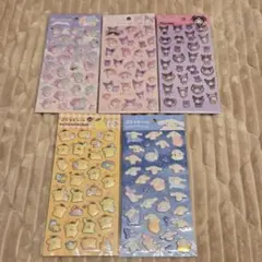 サンリオ　ぷくっとシール　5枚セット