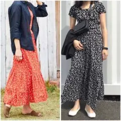 ユニクロ PAUL & JOE スカート セットアップ 2色 M/L 4点セット