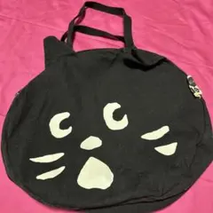 Ne-netにゃー 猫型 トートバッグ 黒のサムネイル
