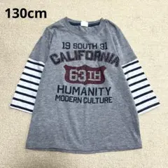 PERFECT DASH 男の子　七分袖Tシャツ　カットソー　130cmのサムネイル