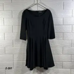 【DRWCYS】★ワンピース★レディース★黒★(1)★後ろボタン★背中開きのサムネイル