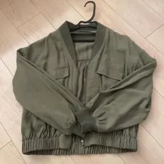 AZUL by moussy カラーレスジップブルゾン