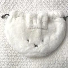 ミッフィー ふわふわ　巾着　バッグ