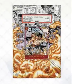 ポートガス・D・エース 7000レアリティカード観賞用展示用 - メルカリ