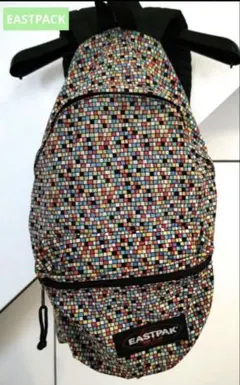 【美品】EASTPACK イーストパック 旧タグ モザイク柄 レア 人気のサムネイル