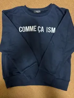 COMME CA ISM トレーナー 130cm ネイビー
