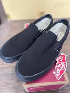中古 vans slip on pro Blackout us10.0 - メルカリ
