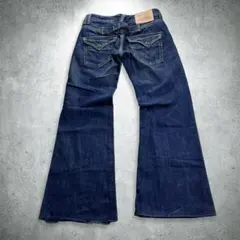 Levi's 908 flare denim pants y2k gimmick