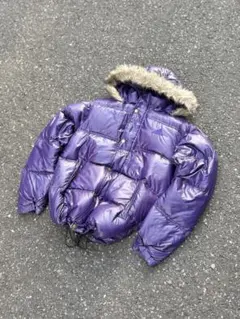 adidas 00s ファー ダウン 短丈 平成 ギャル y2k city