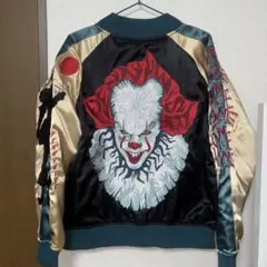 GOLD SKULL JACKET AGED MODELスカル ベトジャン - メルカリ