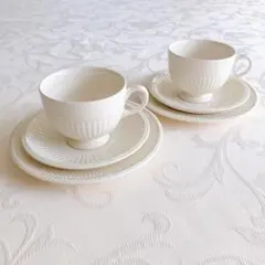 ウェッジウッド☆ナンタケット☆トリオペア【英国製美品】 - メルカリ