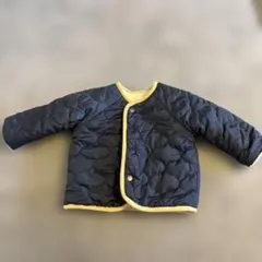 ネイビー キルティング ジャケット