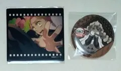 鬼滅の刃 ダイニング DINING お楽しみくじ クリアカード 缶バッジ 蜜璃