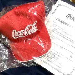 新品 Coca-Cola オリジナルキャップ レッド コーラ メッシュキャップ