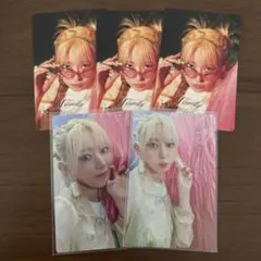 LE SSERAFIM CRAZY ステッカー 封入 トレカ サクラ