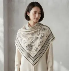 新品 ユナイテッドアローズ 別注 〈manipuri〉ストールBLACK - メルカリ