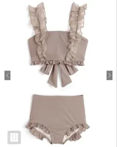 【美品】チュールフリルショルダーリボンビキニ水着[sw941] GRLのサムネイル