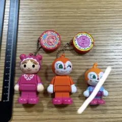 ブロックラボスイング14　 あかちゃんまん　ドキンちゃん　キーホルダー他