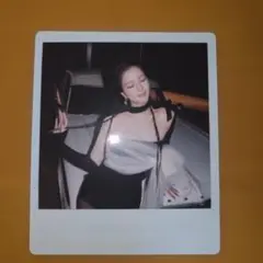 BLACKPINK JISOO AMORTAGE BLACKver ポラロイド