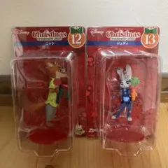 ディズニー クリスマスオーナメント2025 ズートピア　ニック・ジュディ　セット